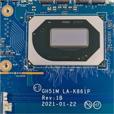 NB.QAZ11.001 Placa mãe GH51M LA-K861P para Acer Nitro 5 AN515-55