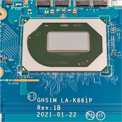 NB.QAZ11.003 Placa mãe GH51M LA-K861P para Acer Nitro 5 AN515-55 AN517-52