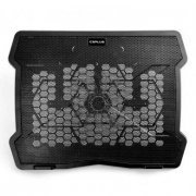 C3 Tech Base Refrigerada Para Notebook Cor Preto Com Cooler Fan de 140mm e Alimentação de Energia por USB