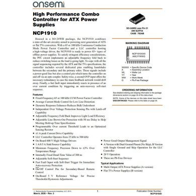 NCP1910B65 Ci NCP1910 conversor AC/DC SOIC-24 SO-24WB