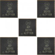 5x NCP302155 integrated Driver and MOSFET PQFN-31 5x5mm kit com 5 unidades