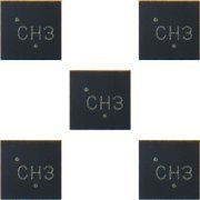 5x Mosfet CH3 NCP81166A DFN8 bulk converter duplo - Marcação no componente: CH3