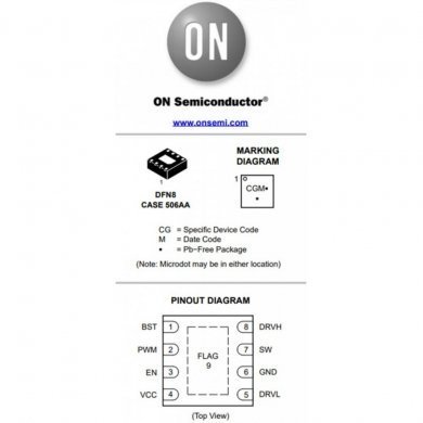 CI PWM DG6 DFN8 SMD (Kit 5x unidades)
