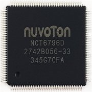 CI Nuvoton KBC Super i/o NCT6796D QFP-128 EC Embedded Controller 128 pinos