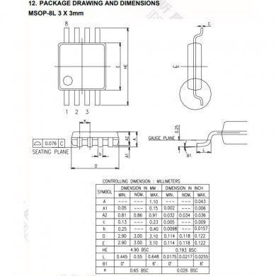 Ci 7718W Nuvoton Thermal Sensor msop-8