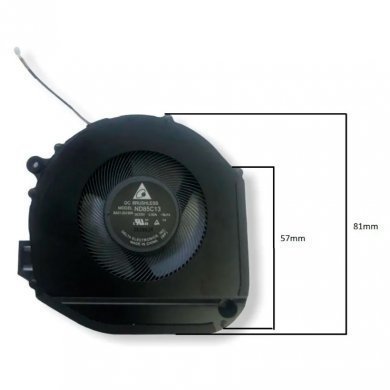 Delta fan notebook  DC05V 0.50A 3 fios