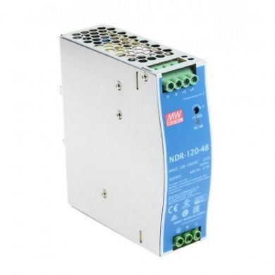 NDR-120-48 Mean Well Fonte Chaveada 120watts