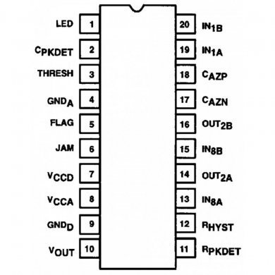 CI amplificador operacional SOP20 SMD (Kit 10x und)