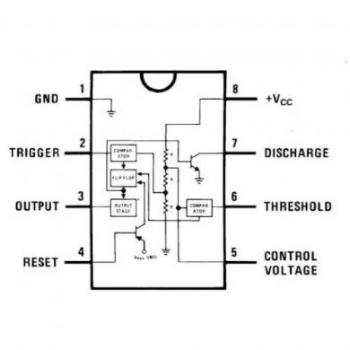 Ci de Timer - General purpose single bipolar DIP-8