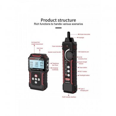 NF-8209S Noyafa Testador e Localizador de Cabos de Rede