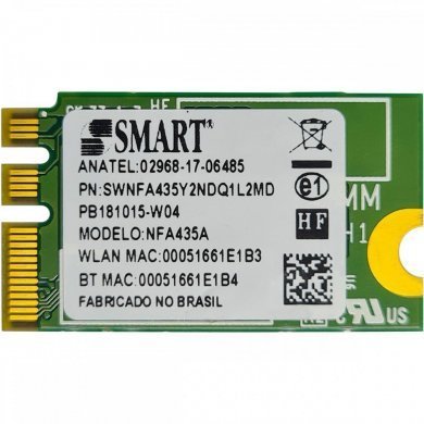 Placa Wi-Fi Wireless DELL G3 3590 QCNFA435