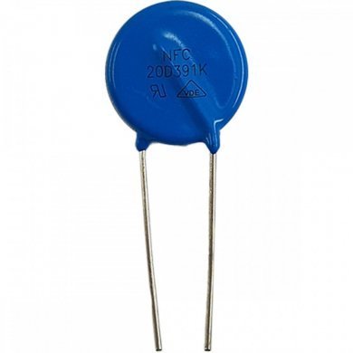 NFC20D391K Varistor 20D391K 250VCA 390VCC (Kit 10x unidades)