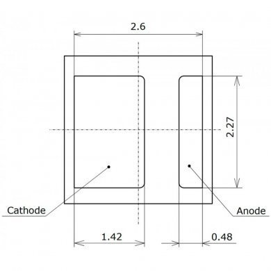 LED Branco SMD 3030 3V 180mA (kit 100 und)