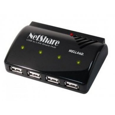 NH-204 Welland Servidor para Rede 4x USB, 1x RJ45