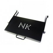 Bandeja Movel Nilko para Mini Rack 400 252mm de Profundidade, Preto