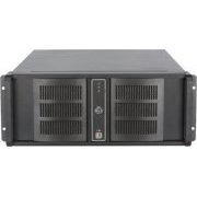 Gabinete Rack 19 Pol 4U Nilko 495mm NK211, compatível com fontes ATX comuns, Suporta 8 HDs de 3.5