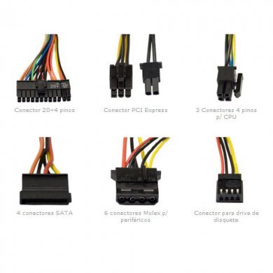 NK-500W Fonte Nilko 500W Reais com Controle de