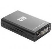 Adaptador Gráfico HP USB DVI VGA Padrão Externo, MultiView Captura de vídeo, Interface USB