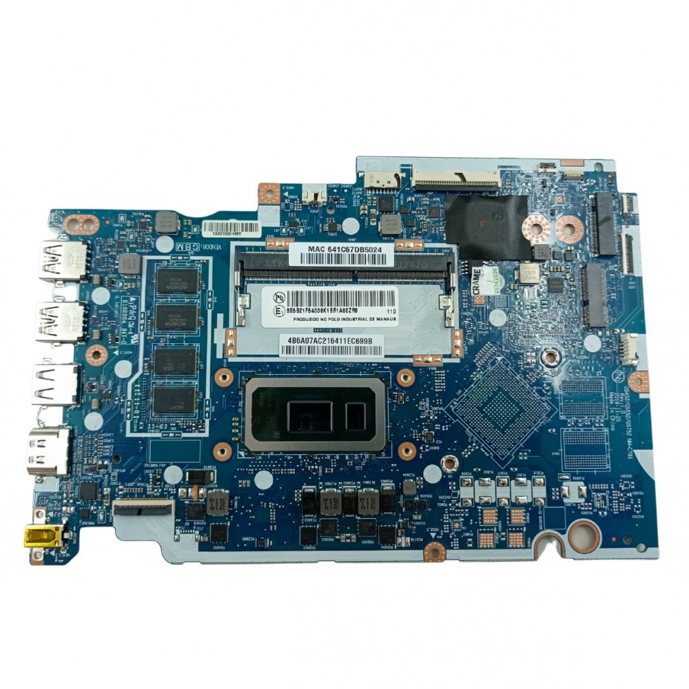NM-C781-I3 Placa mãe Lenovo Ideapad 3 15IML05 i3-1011U