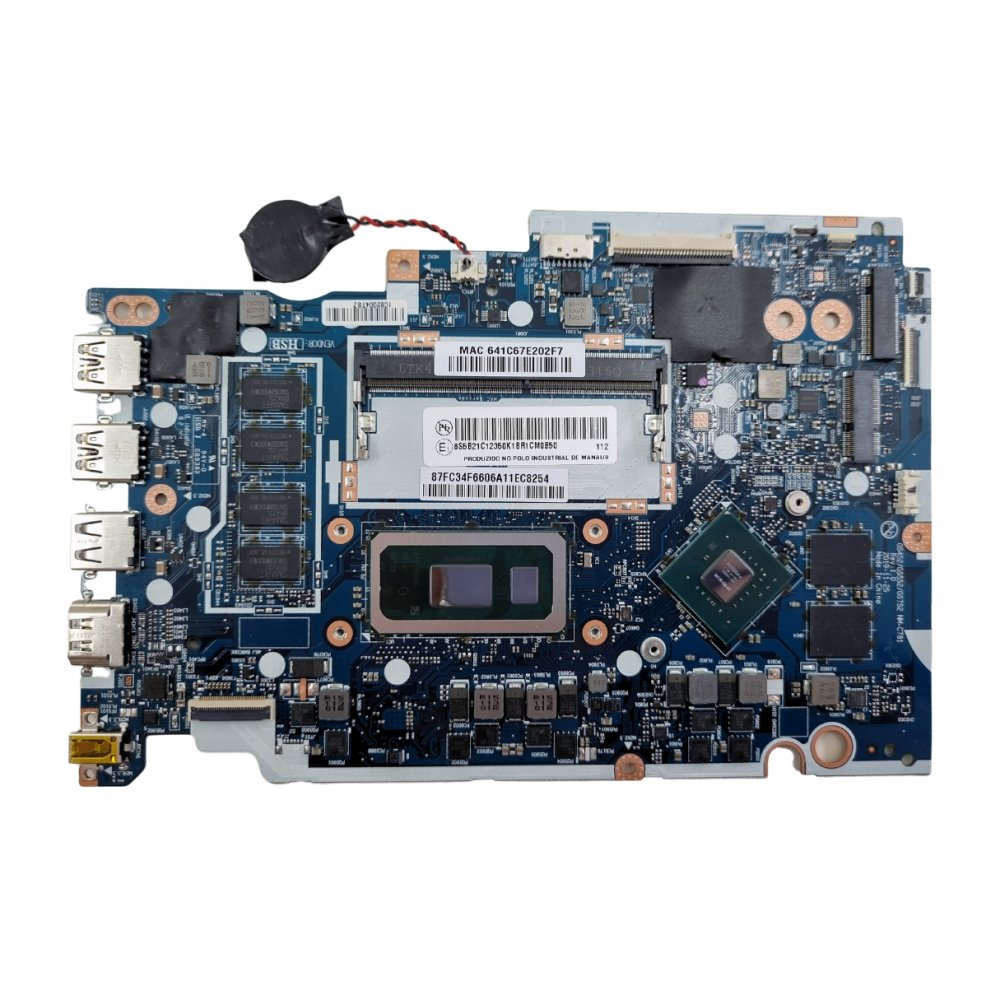 NM-C781/N17S-G3-A1 Placa mãe Lenovo Ideapad 3 15IML05 i5-10210u MX330