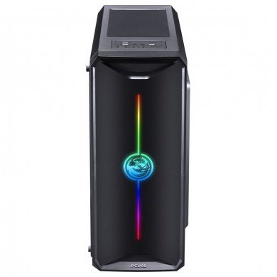 NOVPTRGB3FCA PCYes Gabinete Nova Plus RGB Mid Tower Preto