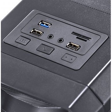 NOVPTRGB3FCA PCYes Gabinete Nova Plus RGB Mid Tower Preto