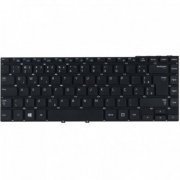 BestBattery Teclado Notebook Samsung NP270E4E Cor Pre