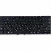 BestBattery Teclado Notebook Samsung NP270E4E Cor Preto Layout Português ABNT