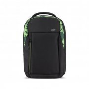 Acer Mochila para Notebook 15.6 Camuflada Cor Preta, Resistente à água, com bolso frontal e organizadores inte