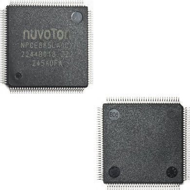 NPCE885LA0DX NUVOTON IC chipset LQFP 128 pinos
