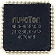 Ci Nuvoton NPCE985PA KBC chipset LQFP 128 pinos ci virgem sem gravação novo e original