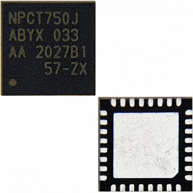 NPCT750J CI NPCT75x chipset TPM Nuvoton QFN32 SMD