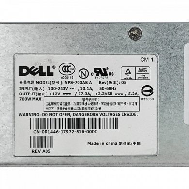 NPS-700AB DELL Fonte 700W Redundante Poweredge 2850