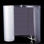 Bobina de saco plástico a vácuo gofrada 25cm X 5m 