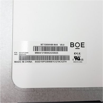 NT156WHM-N44 Tela original BOE Eletronics LED 15.6 HD 1366x768
