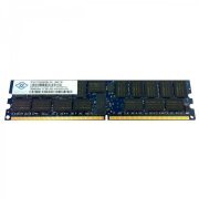 Nanya Memoria 4GB DDR2 800MHz ECC Regist PC2-6400 DDR2-800MHz ECC Registered CL6 240-Pin DIMM Dual Rank 1.8V 2Rx4