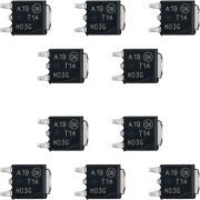 10x MOSFET N-Channel 25V 14A 3Pin RDSon 70.4ohm  TO-252-3