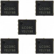 5x Mosfet 4C09C NFET SO-8FL 30V 52A 5.8mOhm kit com 5 unidades