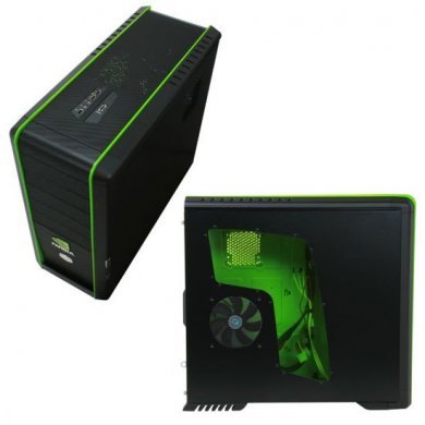 NV-690C-KWN2-GP Gabinete Cooler Master Nvidia Edition CM-690 com USB, Firewire, e