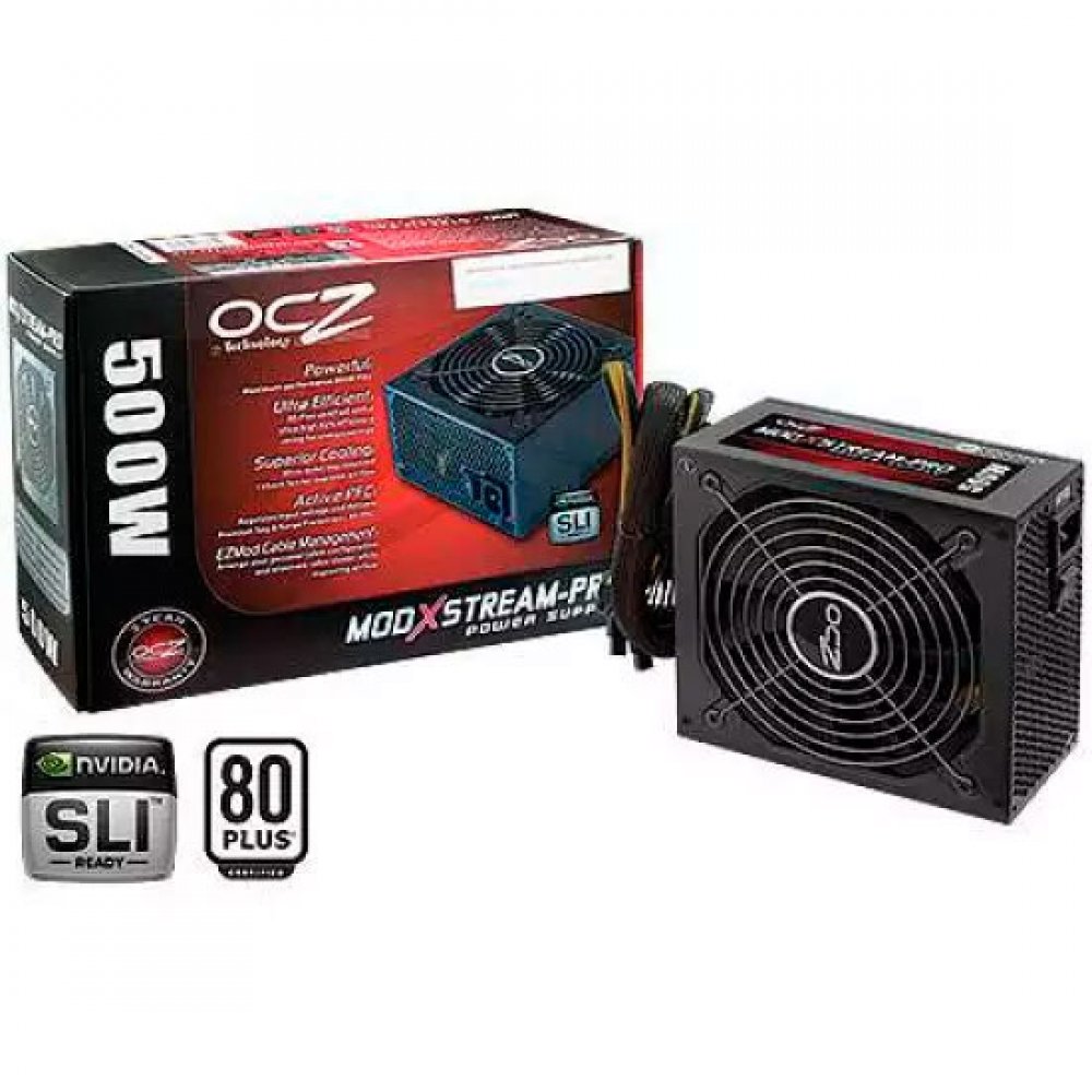 OCZ500MXSP OCZ FONTE SEMI MODULAR 500W MODXSTREAM-PRO