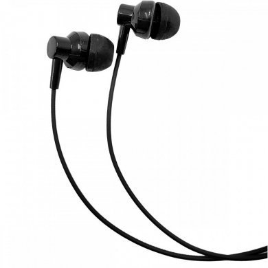 Onistek fone de ouvido com fio e microfone P2 preto