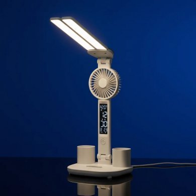 Onistek luminária de mesa LED duplo com 3 niveis de luz