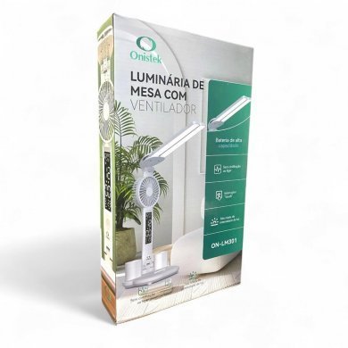 Onistek luminária de mesa LED duplo com 3 niveis de luz