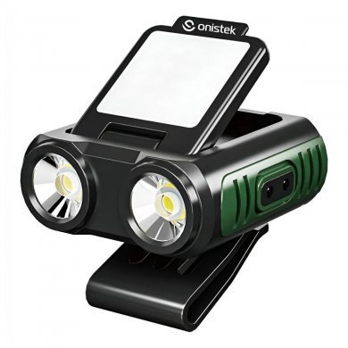 ON-LT021 Onistek lanterna tripla multifuncional recarregável USB-C