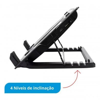 Oberon base para notebook refrigerada com cooler 140mm