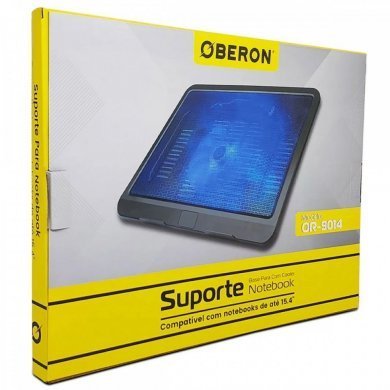 Oberon base para notebook refrigerada fan 140mm até 15.6