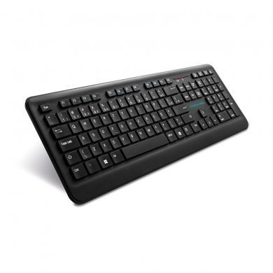 Movitec Kit Teclado e Mouse Sem Fio Slim Ergonômico