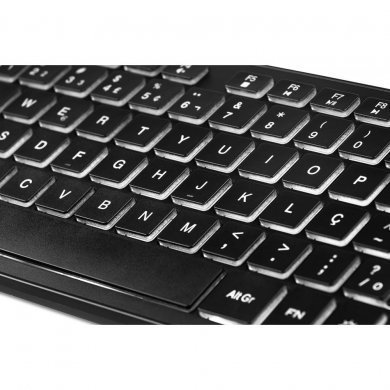 OTF-02 Movitec Teclado Multimidia ABNT2 Retroiluminado