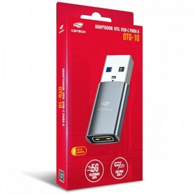 OTG-10 C3Tech adaptador USB 3.0 para USB-C OTG 5Gbps