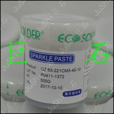 OZ63-221CM5-32-10 Paste de Solda Senju Sparkle Paste OZ 2062-221CM5-40-10 No-Clean 
